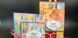 Sanfte-Shiluetten-Faltkarte